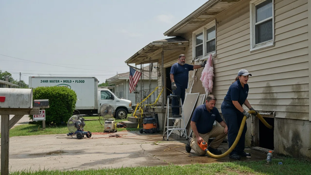 Water Damage Repair in Leming, TX near me